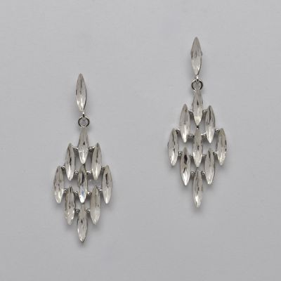 SI2505E1S CRY/S POINTD ENDS MRQU SHAPE EAR