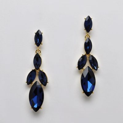 SI2503E8G NAVY/G MRQ  STNS LEAVS DNGL EAR