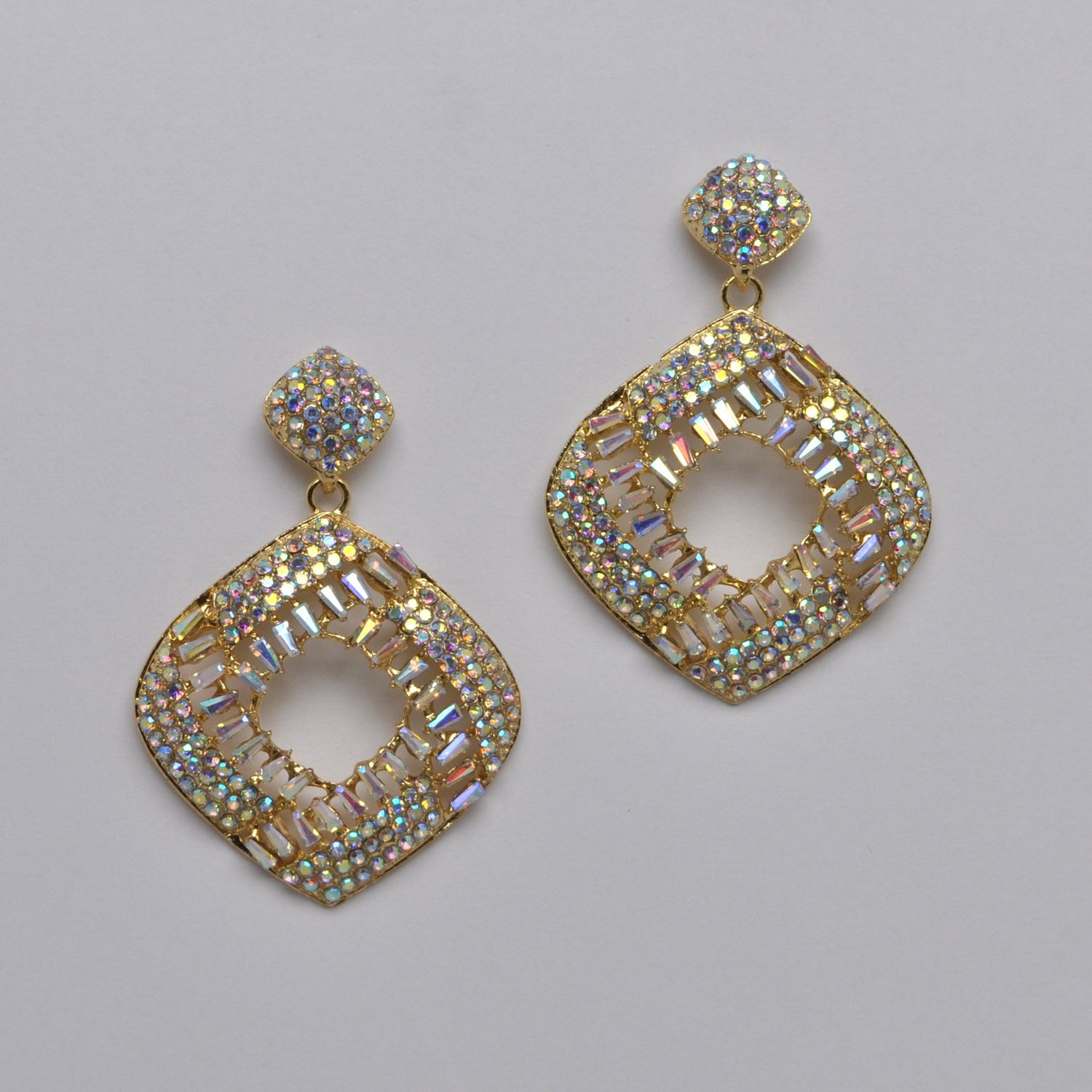 SI2517E3G AB/G DIAMOND  DANGL/W' MARQ/STON  EAR
