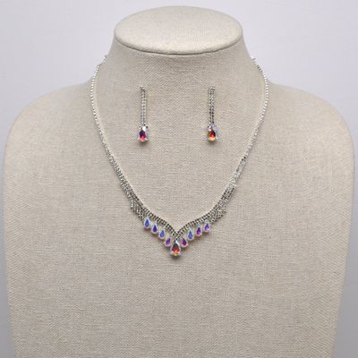 CJ12759S3S AB/S TRDRP V NECK DANGLE SET
