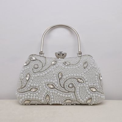 HF0194CS SIL MARQUISE STN PEARL MAZE DESIGN PUR