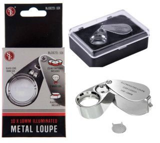 10x Loupe with LED Lights