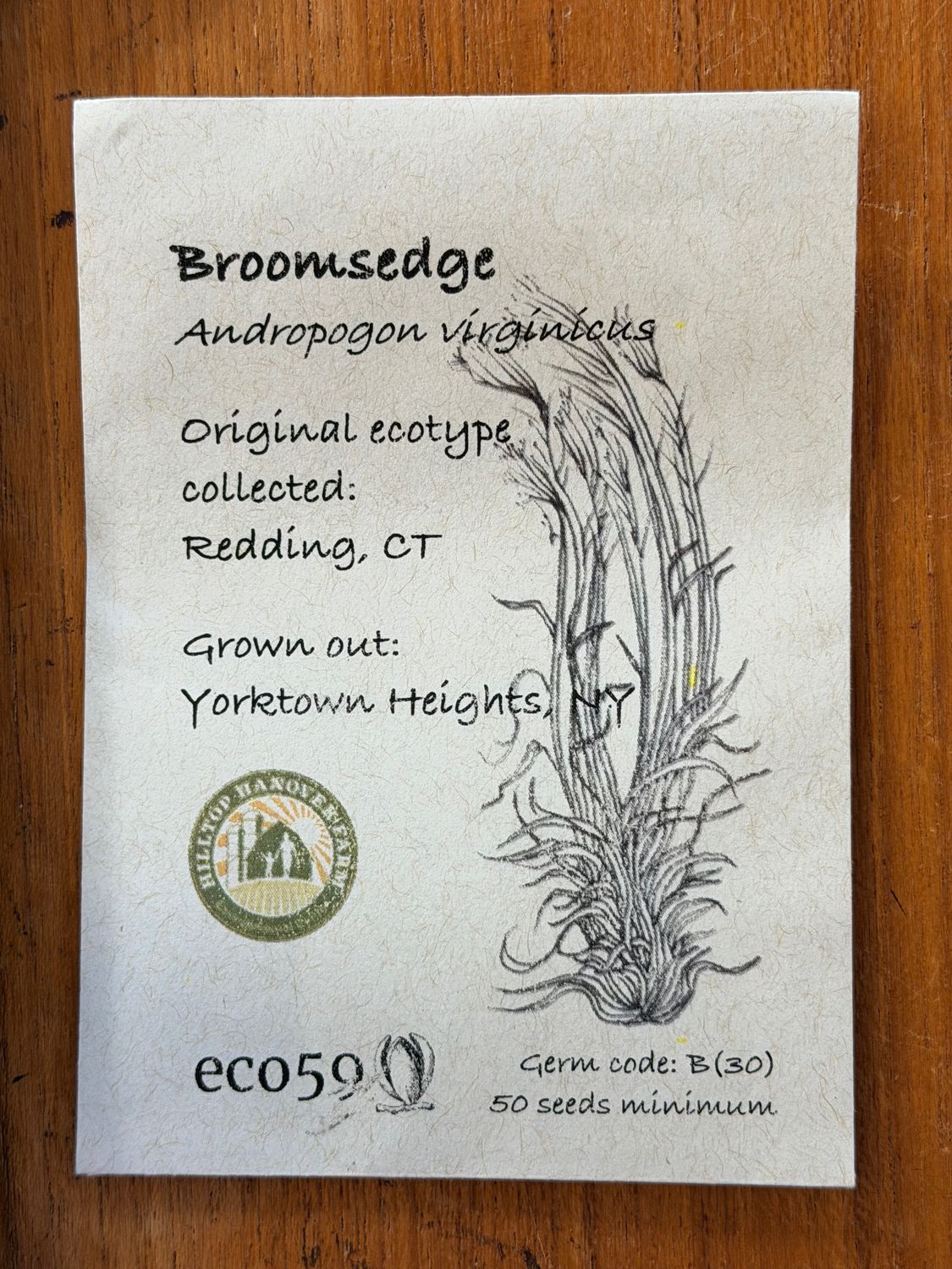 Broomsedge Seeds