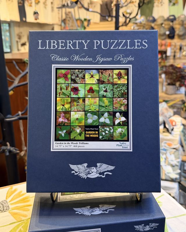 Garden in the Woods Trillium - Wooden Puzzle