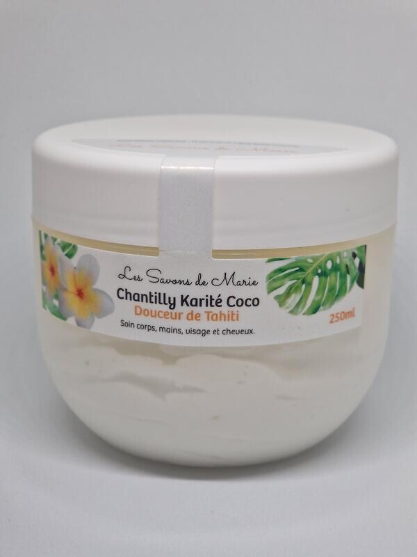 Chantilly pour le corps