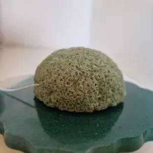 Éponge Konjac Visage Thé vert