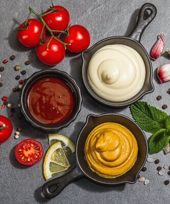 Dry sauces for pasta