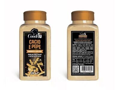 Condimento a spolvero Cacio e pepe  Ct  6 pz da 550 g