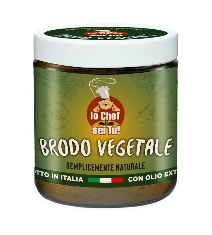 Brodo Vegetale naturale in crema  Cartone da 12 vasetti da 300 g