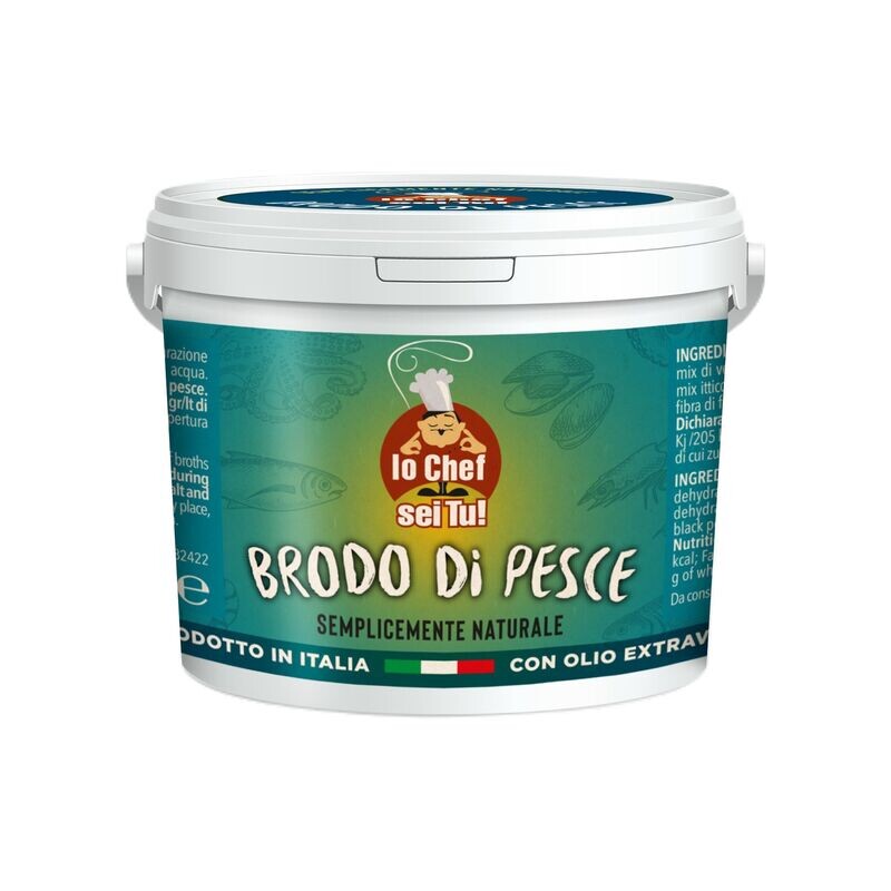 Brodo di pesce naturale in crema  CT  2 vasi da 2,5 kg cad