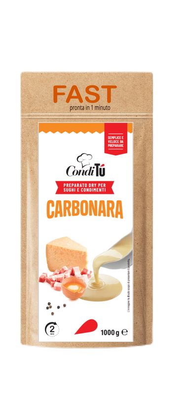 Salsa dry alla Carbonara  Fast  Cartone da 10 kg