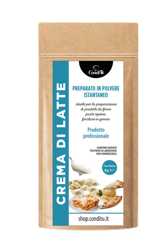Preparato in polvere per Crema di latte  Cartone da 5 kg