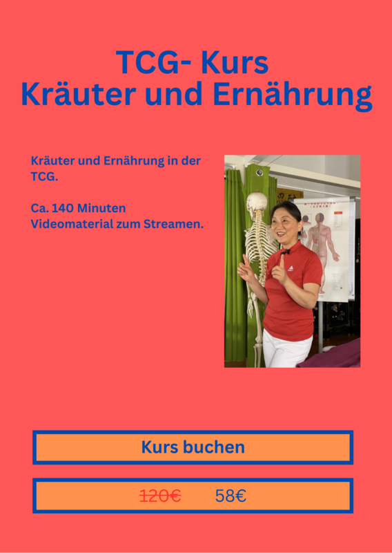 TCG- Kurs Kräuter und Ernährung TCG- Kurs Kräuter und Ernährung