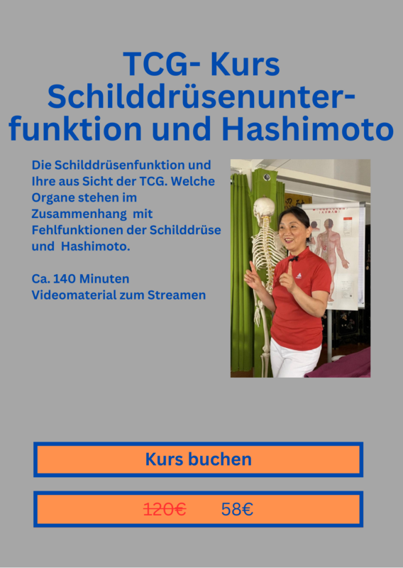 TCG- Kurs Schilddrüsenunterfunktion und Hashimoto TCG- Kurs Schilddrüsenunterfunktion und Hashimoto