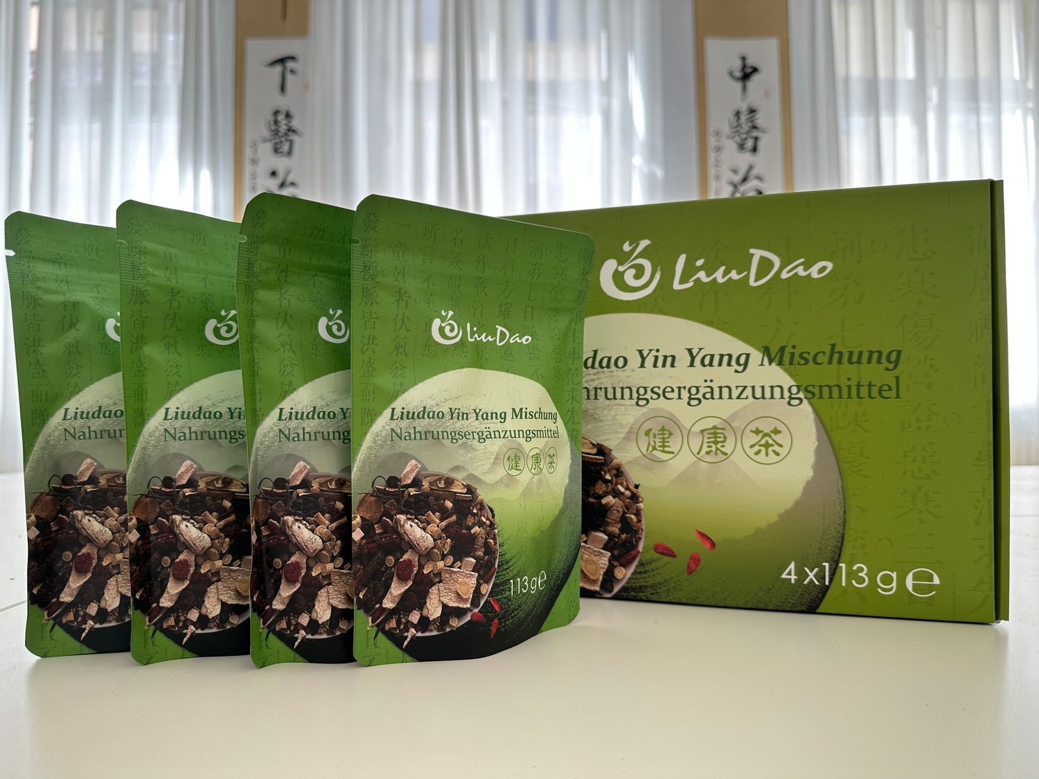4 Packungen Yin-Yang Tee Mischung