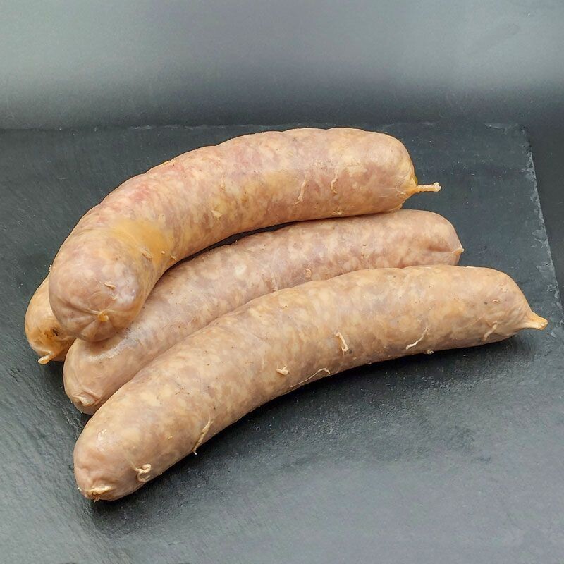 Saucisse fumée - 22,50€/kg