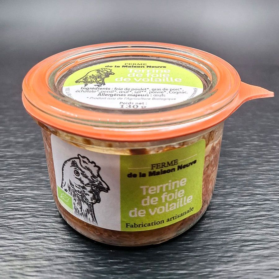 Terrine de foie de volaille - 130g