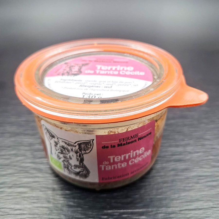 Terrine de Tante Cécile - 130g