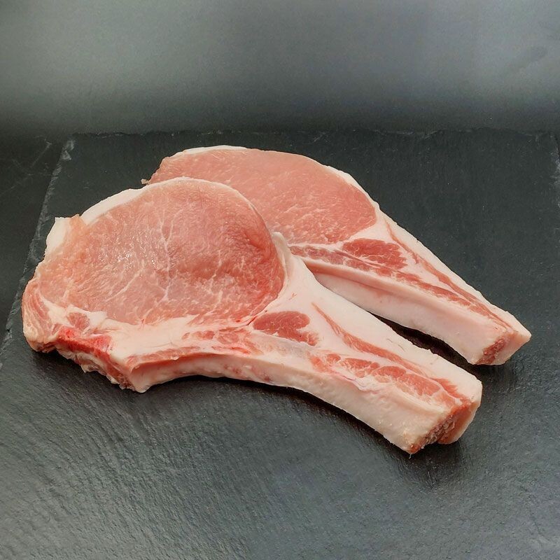 Côte de porc Filet (Surgelé) - 18,40€/kg
