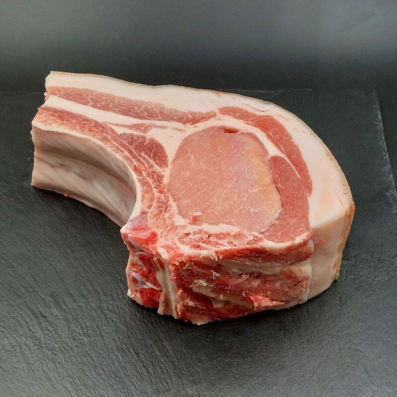 Côte de porc épaisse (Surgelé) - 18,40€/kg