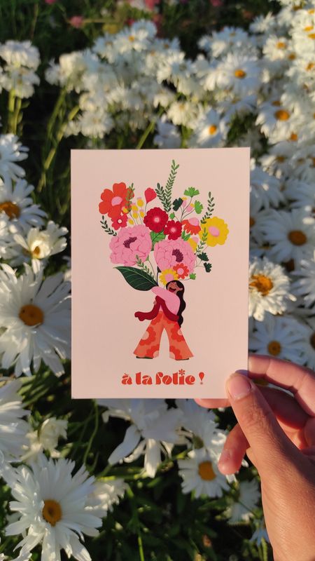 CARTE FLEURI