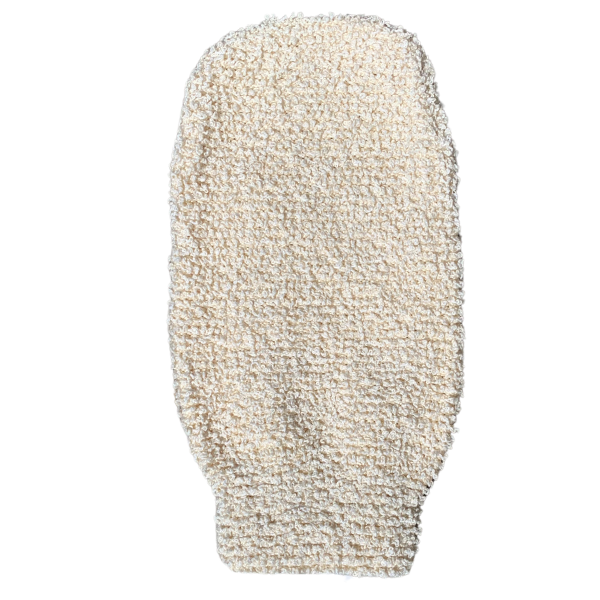Ramie scrubhandschoen