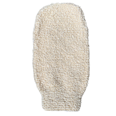 Ramie scrubhandschoen