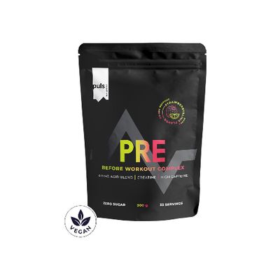 Puls Nutrition Pre Workout Strawberry-Lime (500g) Puls Nutrition Pre Workout Strawberry-Lime (500g)