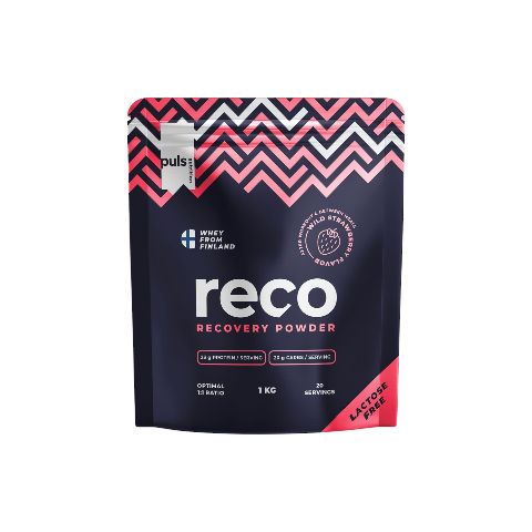 Puls Nutrition RECO wilde aardbei (1kg) - Lactosevrij