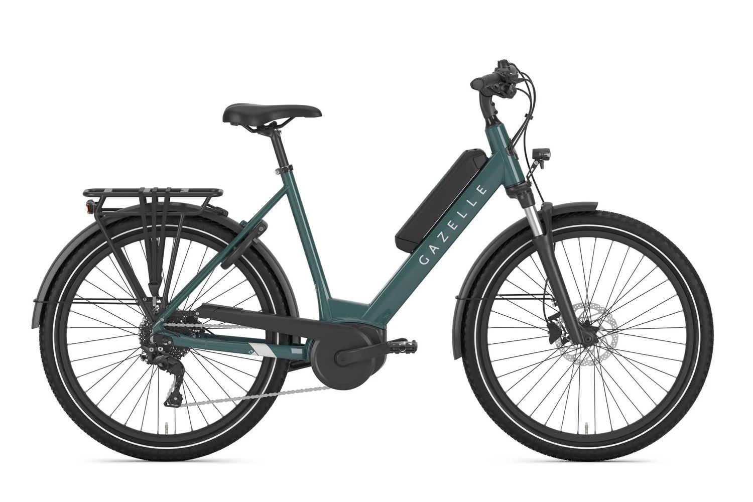Gazelle Medeo T9 City, Color: Thyme Green, Size: 45cm