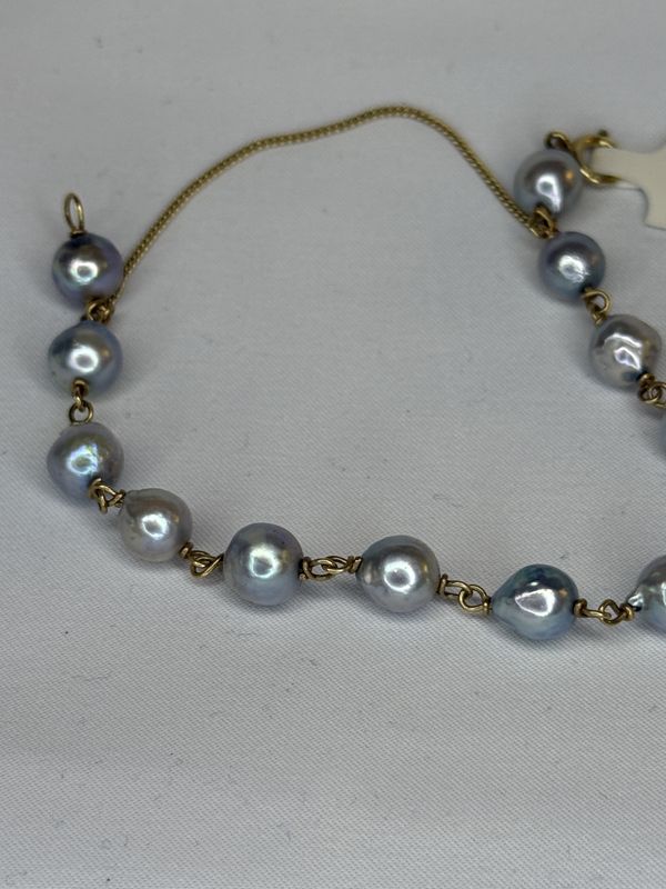 14ky Pearl Bracelet