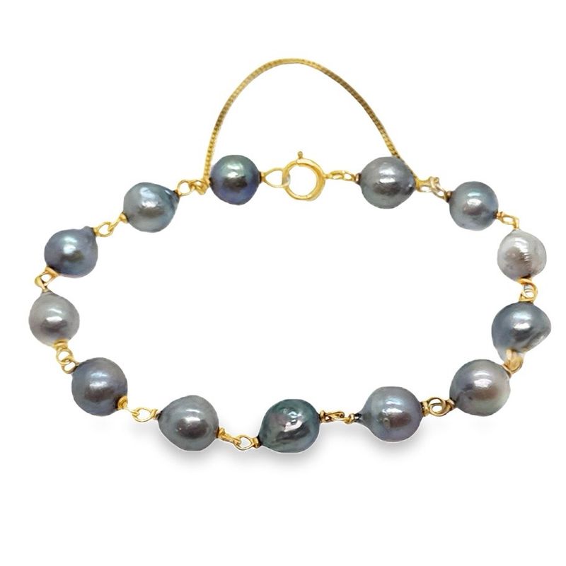 14ky Pearl Bracelet