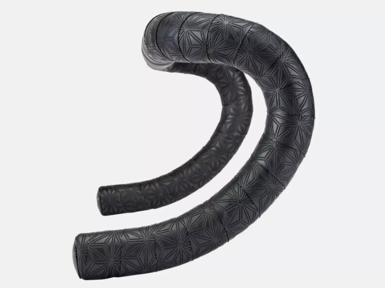 CINTA PARA MANUBRIO SUPACAZ SUPER STICKY KUSH TAPE CLASSIC BLK/ANO BLK PLUGS
