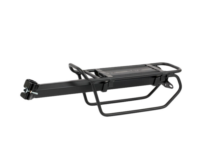 PORTA BULTO ZEFAL RAIDER R30 TRASERO FIJACION POSTE DE ASIENTO 25.4 A 31.8MM ALUMINIO NEGRO 7540