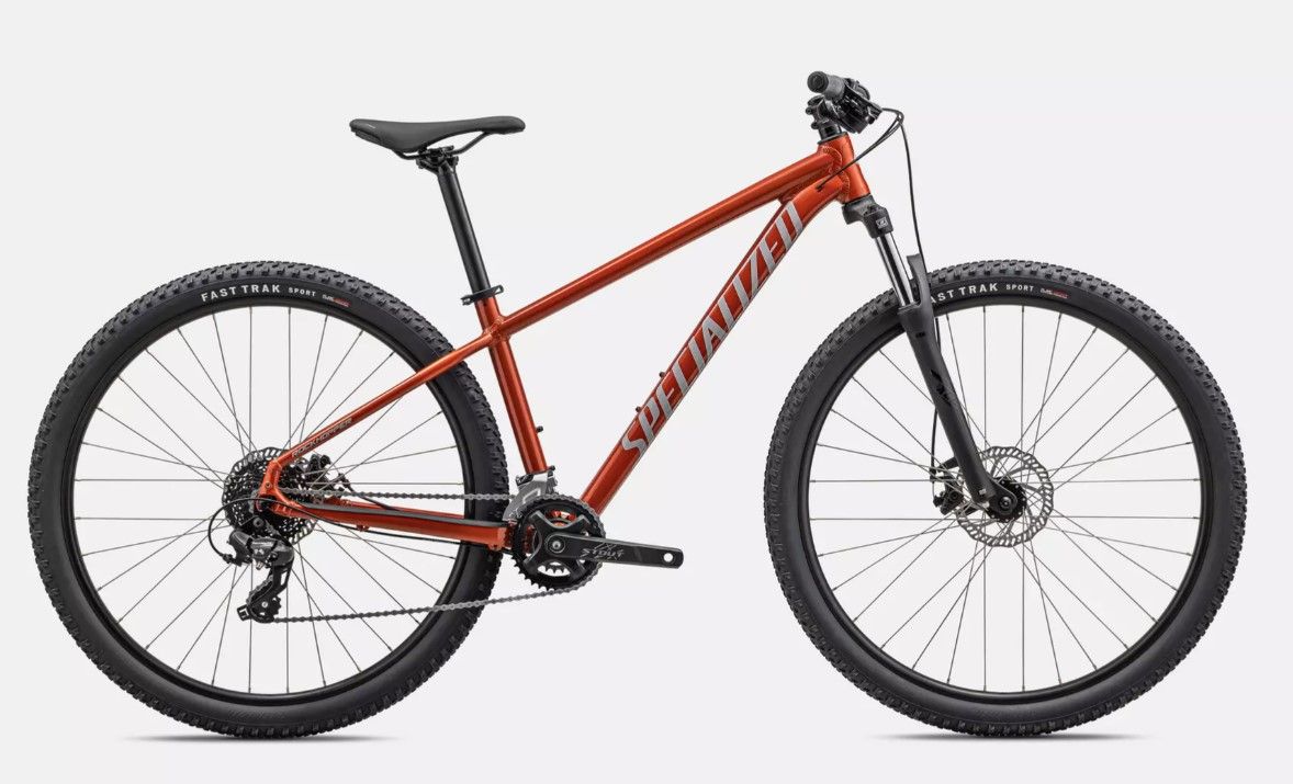 BICICLETA SPECIALIZED ROCKHOPPER BASE R29 BRA REDWD/DOVGRY T: L