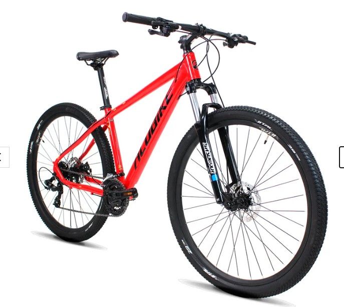BICICLETA ALUBIKE MTB SIERRA R29 ROJO FUEGO T: M