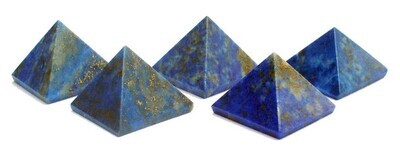 Lapis Lazuli Pyramid 18 to 22 mm