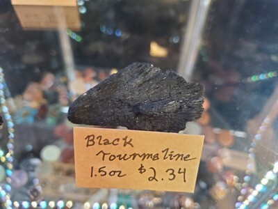 Tourmaline, Black Specimen 1.5 oz