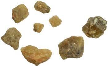 Topaz untumbled stones
