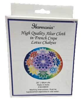 35&quot; dia Chakra Lotus altar cloth