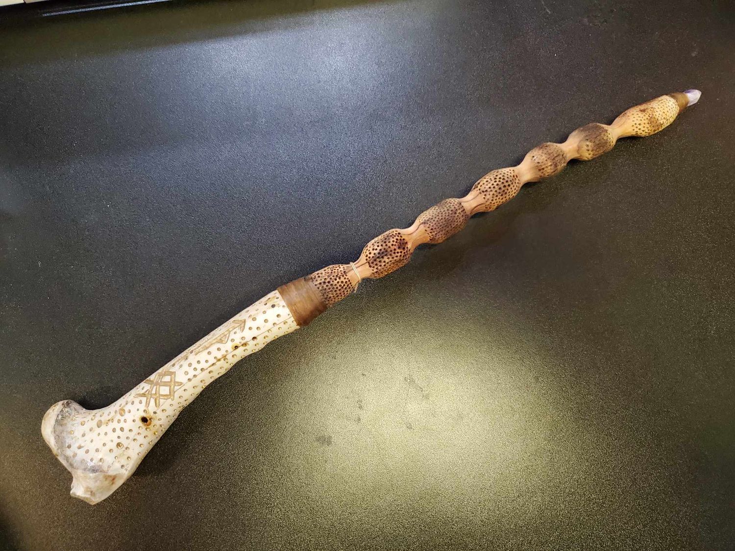 Bone Handle Wand