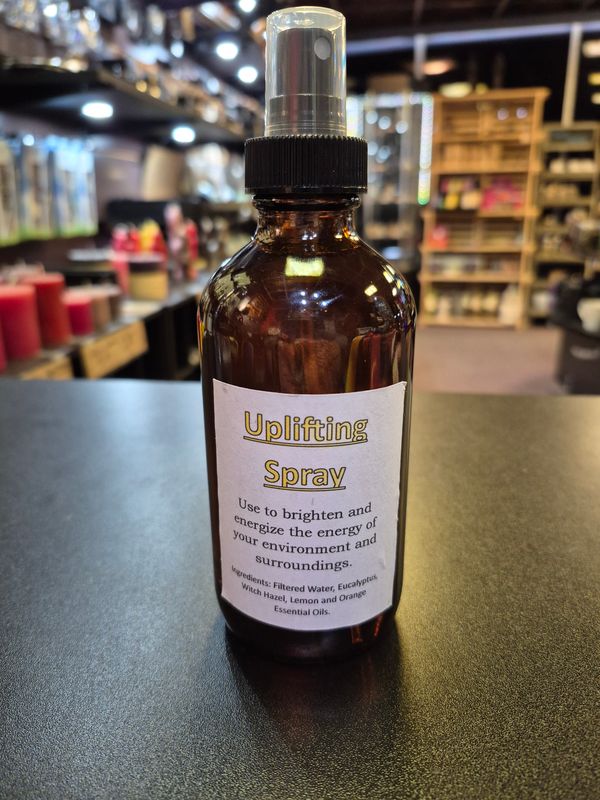 Uplifting Water Spray 8 oz Spritzer Bottle