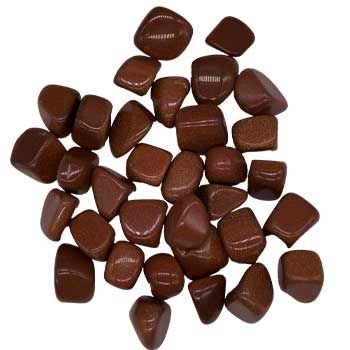 Red Goldstone Tumbled Stone