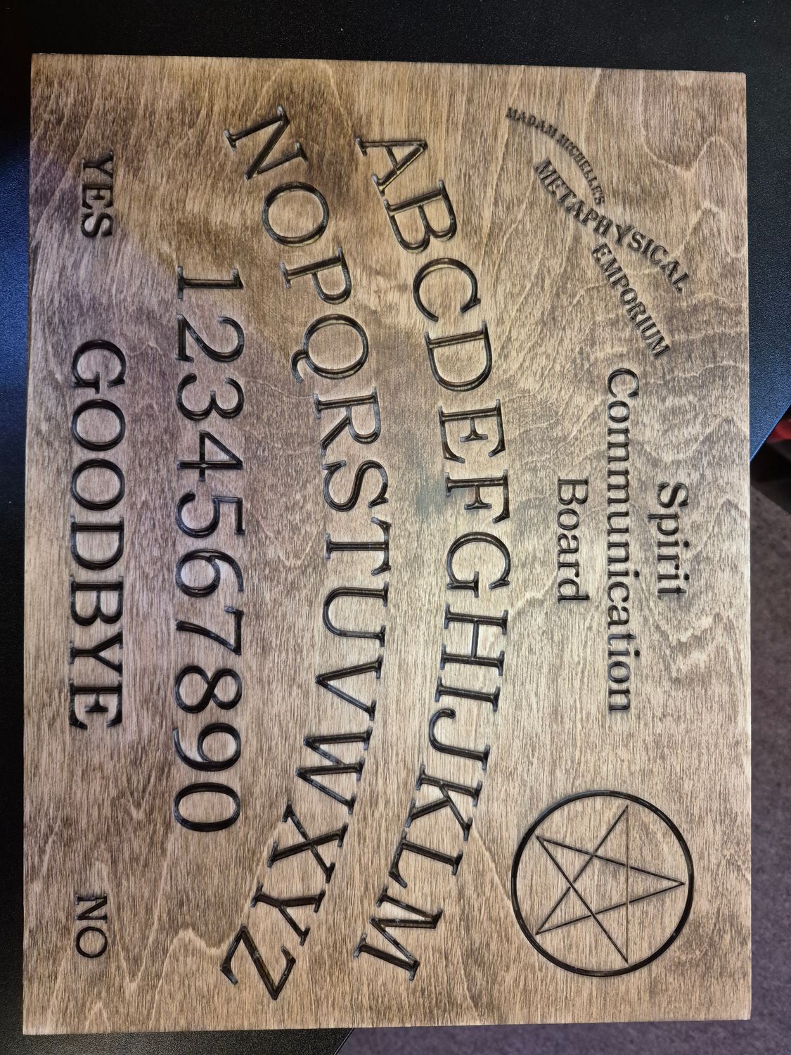 Madam Michelle's Spirit Communication Board Basic