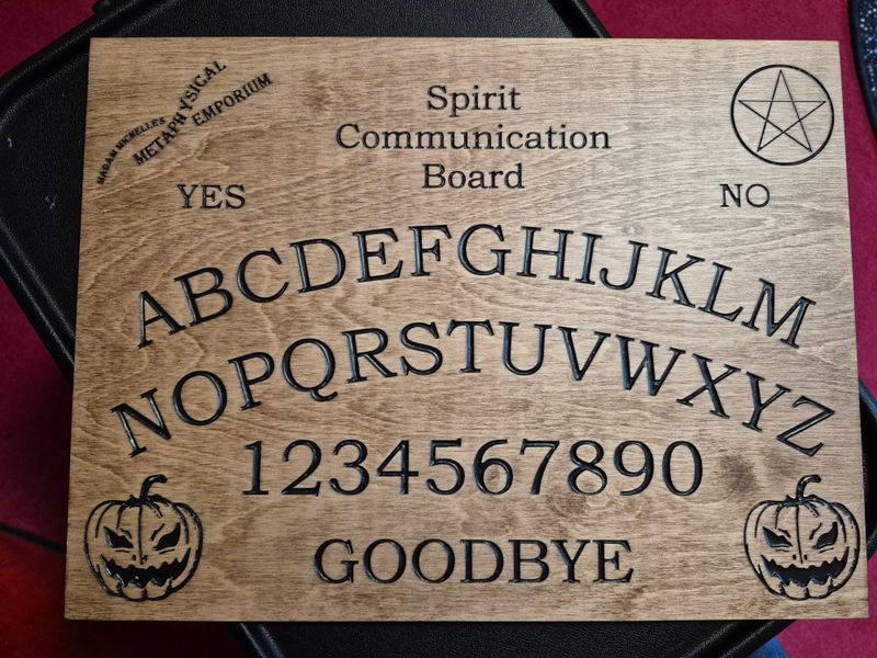 Madam Michelle's Spirit Communication Board Pumpkin Jack, Painted