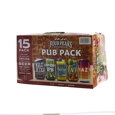 Four Peaks Pub Pack 15pk-12oz Cans 5% ABV
