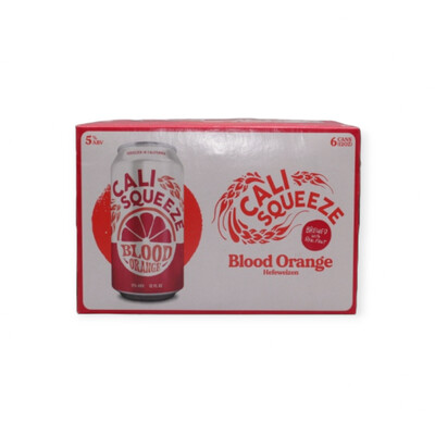 Cali Squeeze Blood Orange 6pk-12oz Can 5% ABV