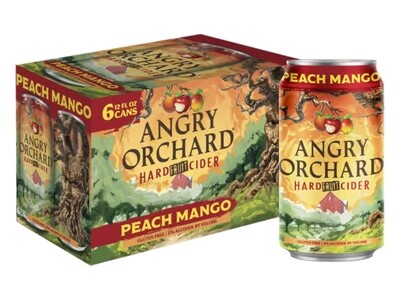 Angry Orchard Peach Mango 6pk-12oz Can 5% ABV