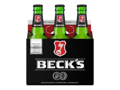Becks 6pk - 12oz Btl 5% ABV