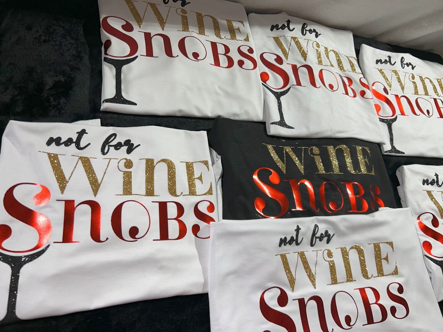Not for Wine Snobs Group Shirts